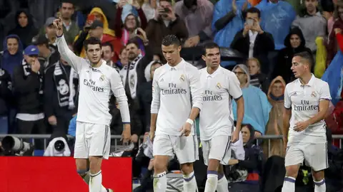 Morata celebra su gol ante el Athletic Morata celebra su gol ante el Athletic