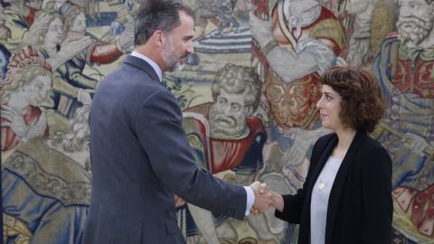 El Rey recibe a Alexandra Fern&aacute;ndez