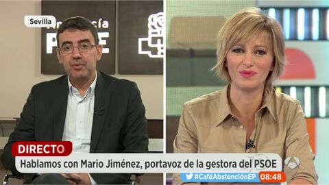El portavoz de la gestora del PSOE