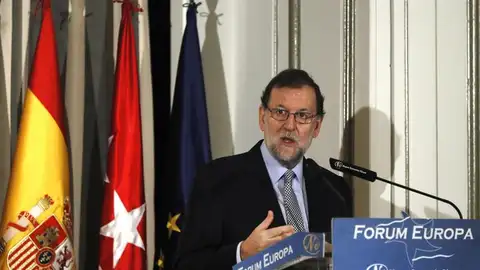 Mariano Rajoy, durante una conferencia Mariano Rajoy, durante una conferencia