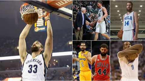 Los jugadores españoles que más cobran en la NBA Los jugadores españoles que más cobran en la NBA