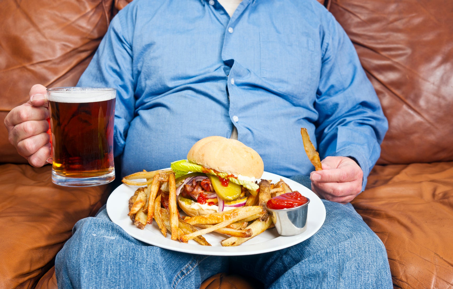 Un estudio demuestra que el cerebro de los obesos se activa más ante la comida que ante el dinero Un estudio demuestra que el cerebro de los obesos se activa más ante la comida que ante el dinero