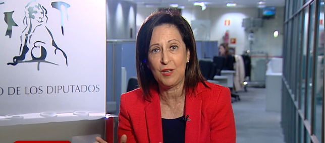 Margarita Robles: "Entiendo que se va a respetar la posición de 'conciencia' que tenemos los diputados" Margarita Robles: "Entiendo que se va a respetar la posición de 'conciencia' que tenemos los diputados"