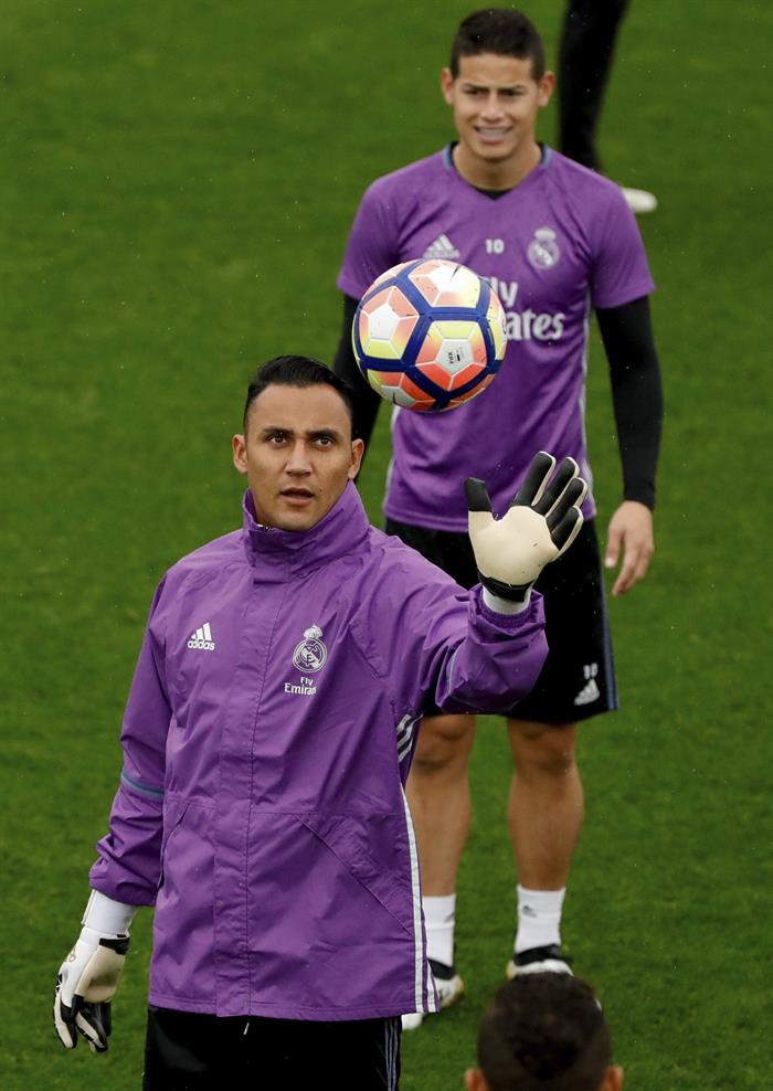 Keylor Navas: "Si el Míster me da la oportunidad, es porque estoy al 100%" Keylor Navas: "Si el Míster me da la oportunidad, es porque estoy al 100%"