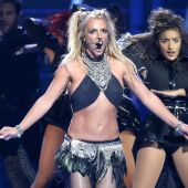 Britney Spears en su espectáculo Piece Of Me en Las Vegas