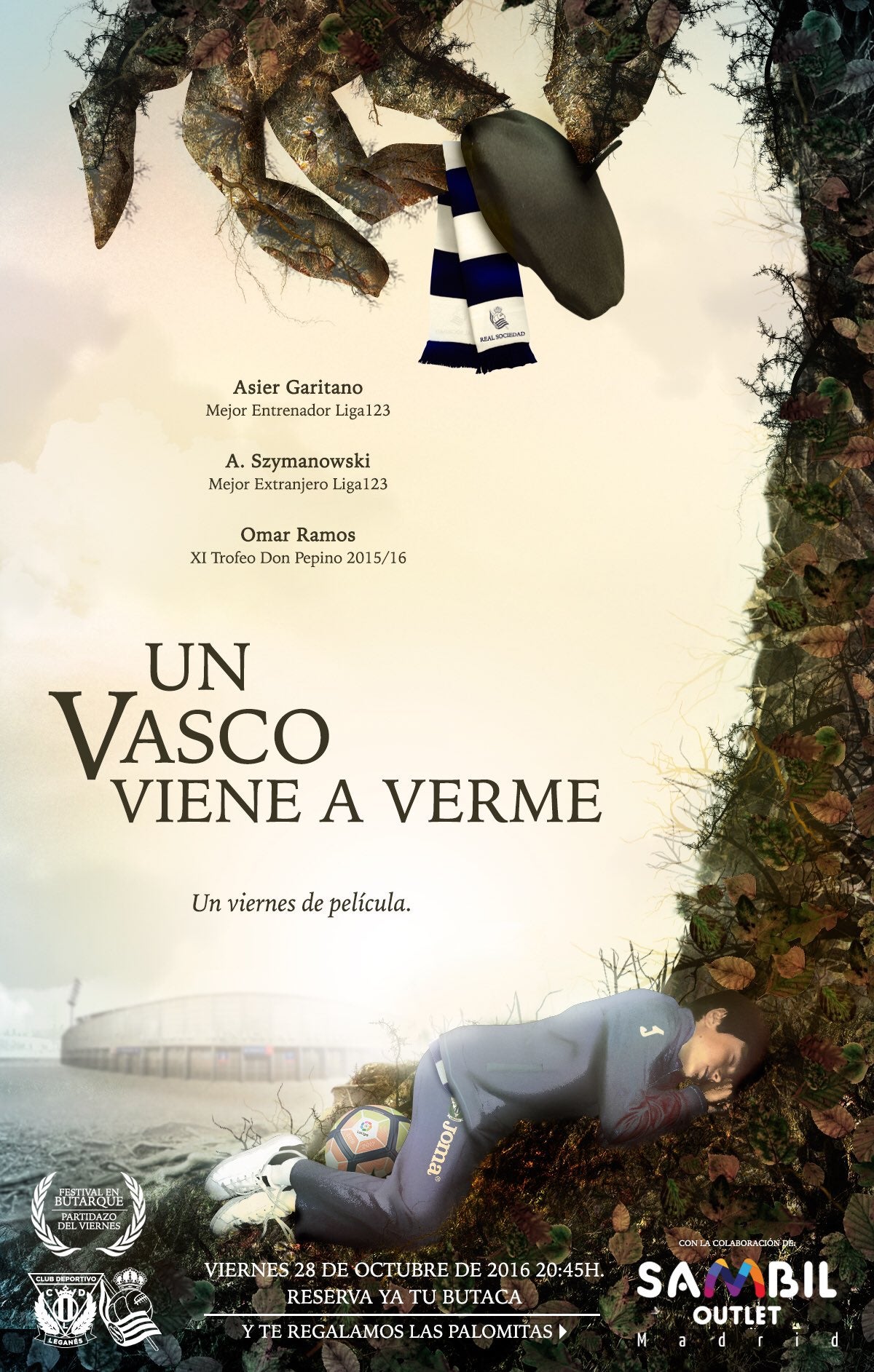 El Leganés - Real Sociedad, un partido de película: 'Un vasco viene a verme' El Leganés - Real Sociedad, un partido de película: 'Un vasco viene a verme'
