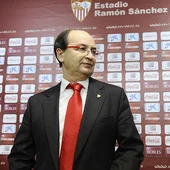 Pepe Castro, presidente del Sevilla. Pepe Castro, presidente del Sevilla.