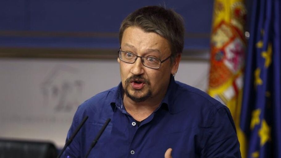 El portavoz de En Com&uacute;n Podem, Xavier Dom&egrave;nech