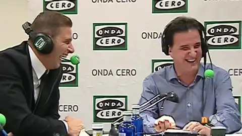 Joaquín, con José Ramón de la Morena en 'El Transistor' Joaquín, con José Ramón de la Morena en 'El Transistor'