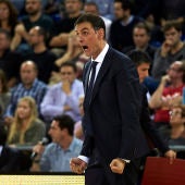  El entrenador del FC Barcelona Lassa, el griego Georgios Bartzokas.
