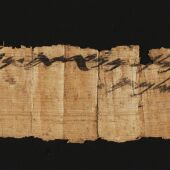 El fragmento de papiro con la referencia no bíblica más antigua de Jerusalén.