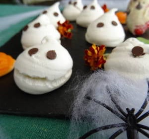 Fantasmitas dulces para Halloween Fantasmitas dulces para Halloween
