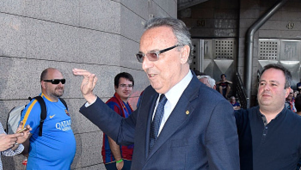 Joan Gaspart, expresidente del Barça