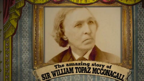 William McGonagall, el peor poeta de la historia