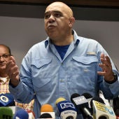 El secretario ejecutivo de Mesa Unidad Democrática de Venezuela, Jesús Chuo Torrealba