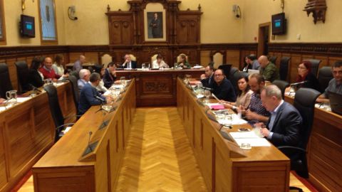 Pleno en el Ayuntamiento de Gij&oacute;n (26-10-2016)