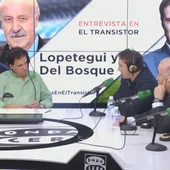 Frame 667.313017 de: Entrevista completa de Lopetegui y Del Bosque en El Transistor Frame 667.313017 de: Entrevista completa de Lopetegui y Del Bosque en El Transistor