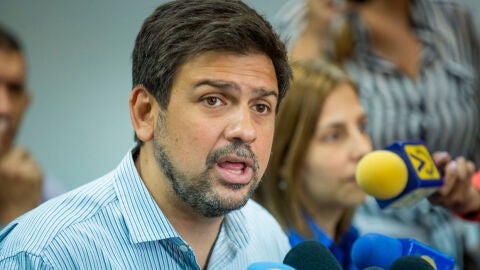 El alcalde del municipio de Caracas Sucre, Carlos Ocariz