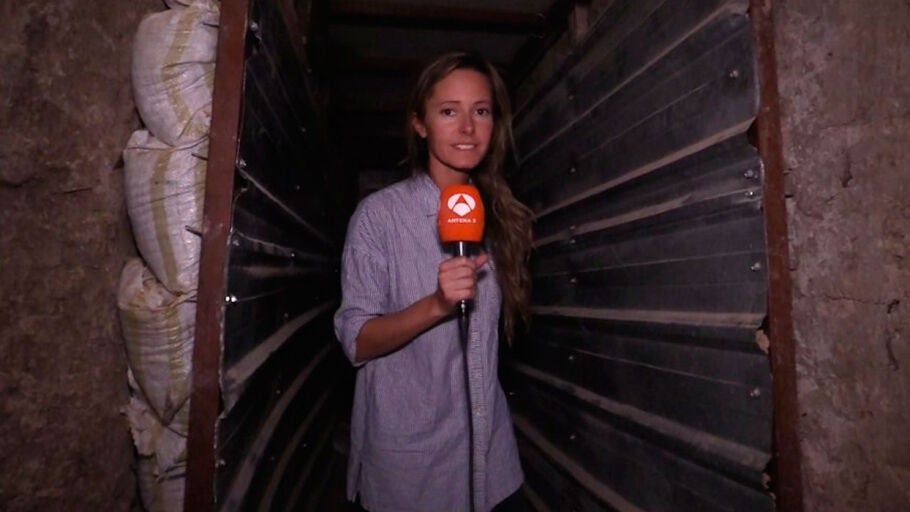 Pilar Cebri&aacute;n, enviada de Antena 3 a Mosul