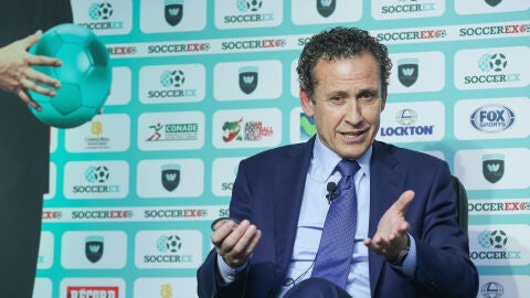 Jorge Valdano, en un acto