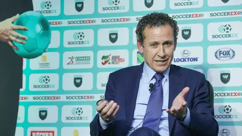 Jorge Valdano, en un acto Jorge Valdano, en un acto