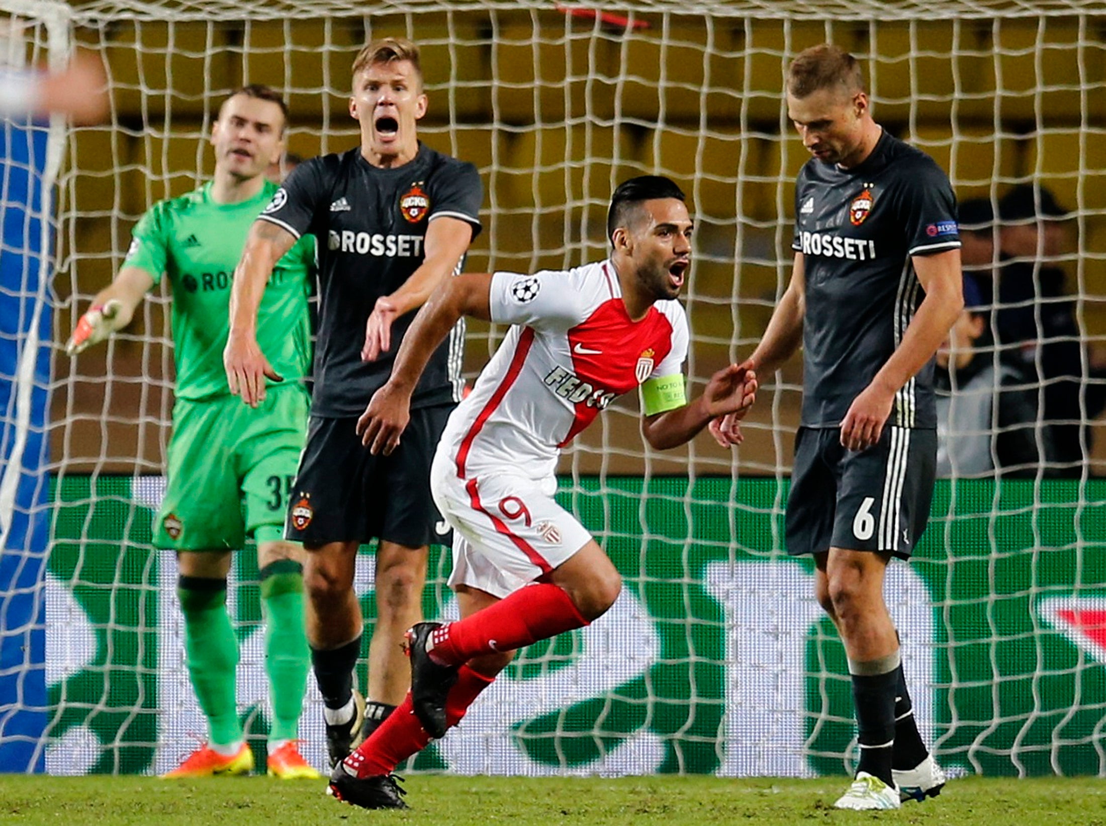 Falcao, con un doblete, da la victoria al Mónaco ante el CSKA y se afianza en la primera plaza de su grupo Falcao, con un doblete, da la victoria al Mónaco ante el CSKA y se afianza en la primera plaza de su grupo