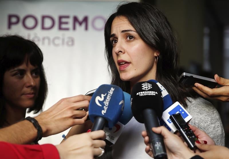 Rita Maestre descarta pronunciarse sobre la situación de Ramón Espinar Rita Maestre descarta pronunciarse sobre la situación de Ramón Espinar