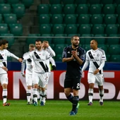 Los jugadores del Legia celebran un gol ante el Real Madrid Los jugadores del Legia celebran un gol ante el Real Madrid