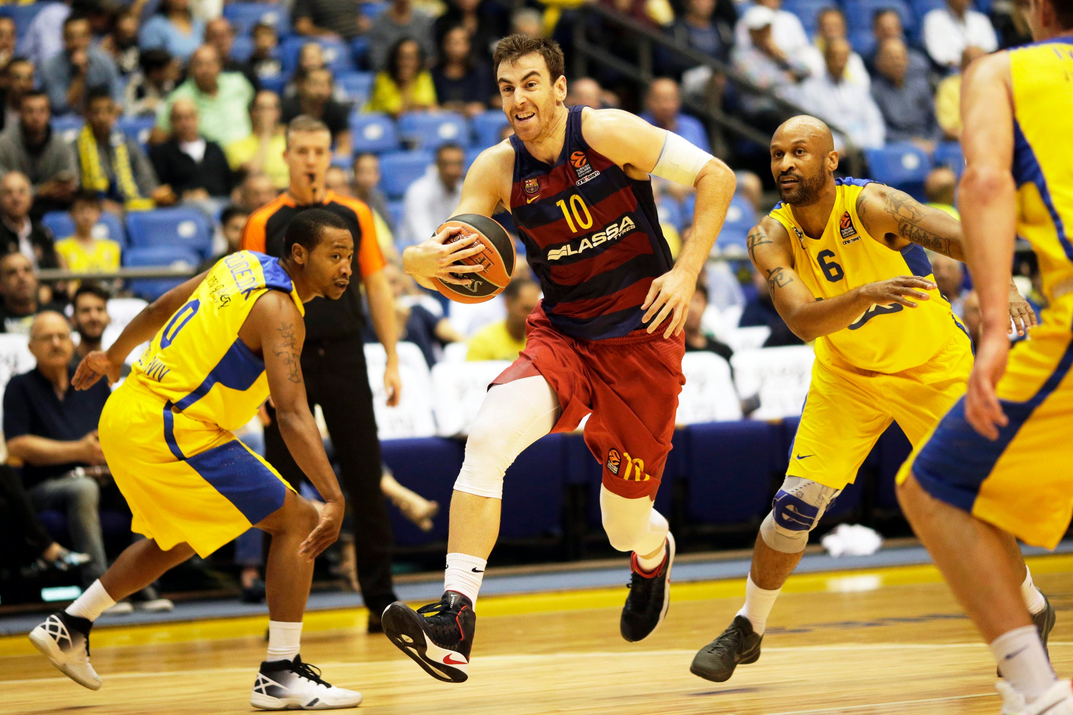 El FC Barcelona Lassa gana al Maccabi (69-79) y se pone 3-2 en la tabla de la Euroliga El FC Barcelona Lassa gana al Maccabi (69-79) y se pone 3-2 en la tabla de la Euroliga