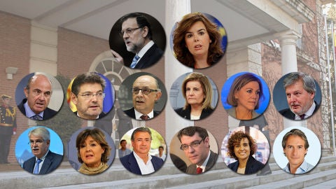 La composici&oacute;n del nuevo Gobierno de Mariano Rajoy