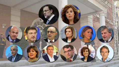 La composición del nuevo Gobierno de Mariano Rajoy La composición del nuevo Gobierno de Mariano Rajoy