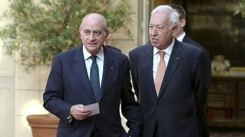 Jorge Fern&aacute;ndez D&iacute;az y Jos&eacute; Manuel Garc&iacute;a-Margallo