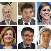 Los ministros del nuevo Gobierno de Mariano Rajoy