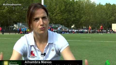 Alhambra Nievas, &aacute;rbitro de Rugby