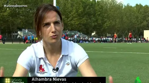 Alhambra Nievas, árbitro de Rugby Alhambra Nievas, árbitro de Rugby