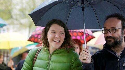 La alcaldesa de Berga, Montse Ventur&oacute;s (CUP)