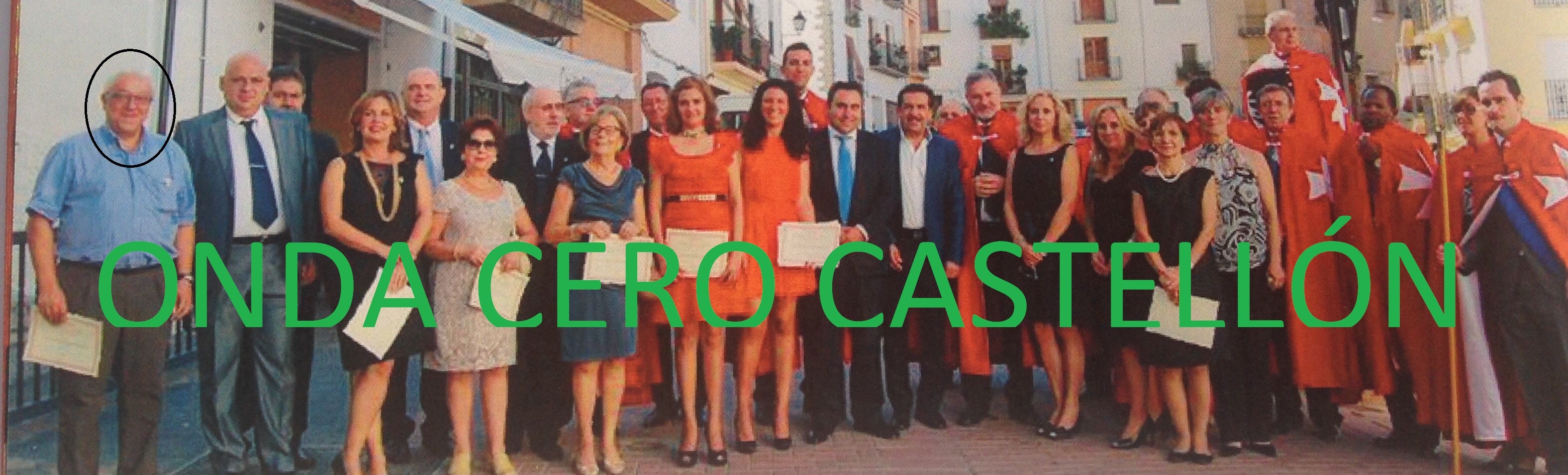 Uno de los autores del informe de la UJI y el actual gerente del Provincial, miembros de la orden de San Juan con Llorens como prior de la entidad Uno de los autores del informe de la UJI y el actual gerente del Provincial, miembros de la orden de San Juan con Llorens como prior de la entidad