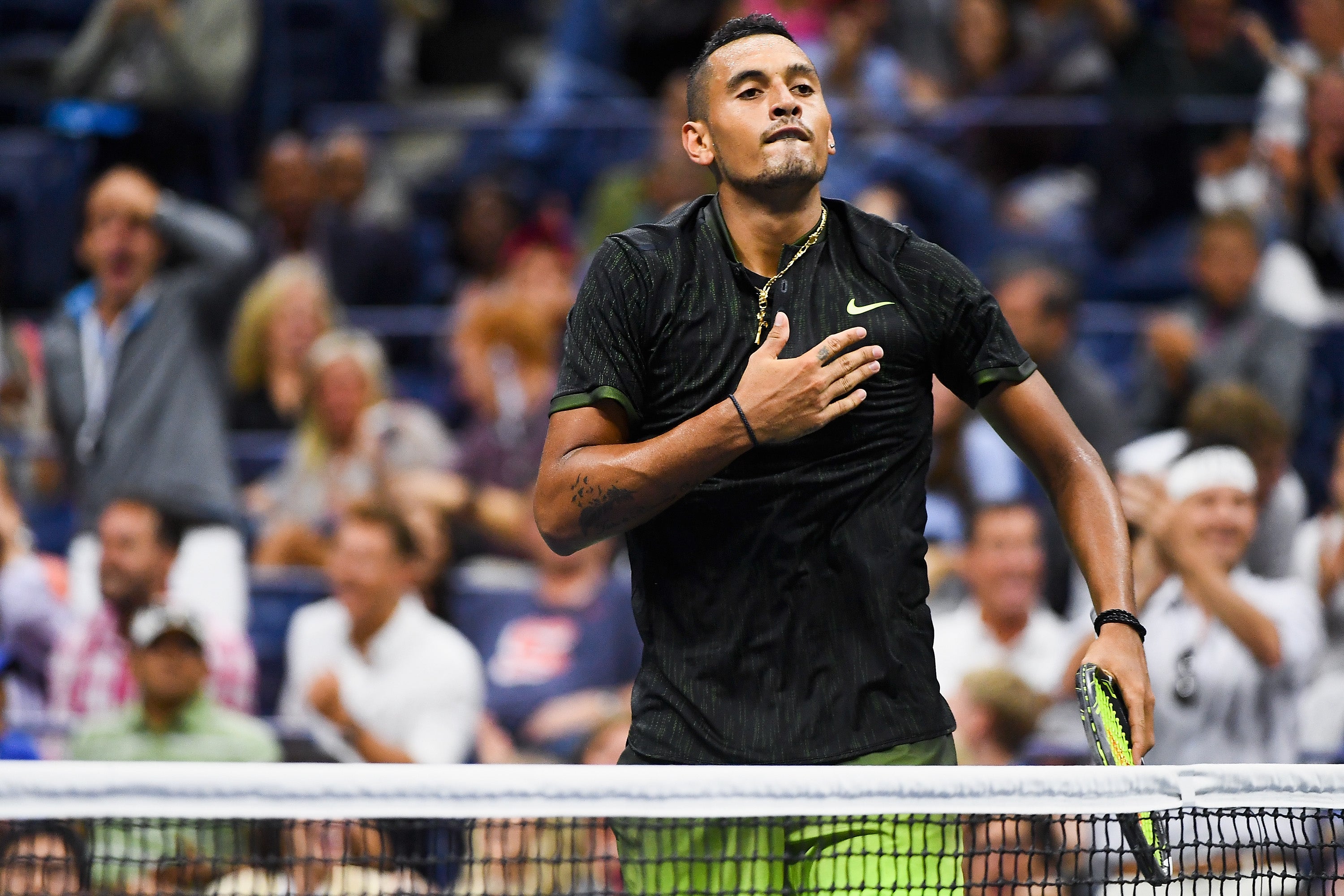 Kyrgios, el tenista díscolo, carga contra Kevin Durant: "Que te jodan, odio a los Warriors" Kyrgios, el tenista díscolo, carga contra Kevin Durant: "Que te jodan, odio a los Warriors"