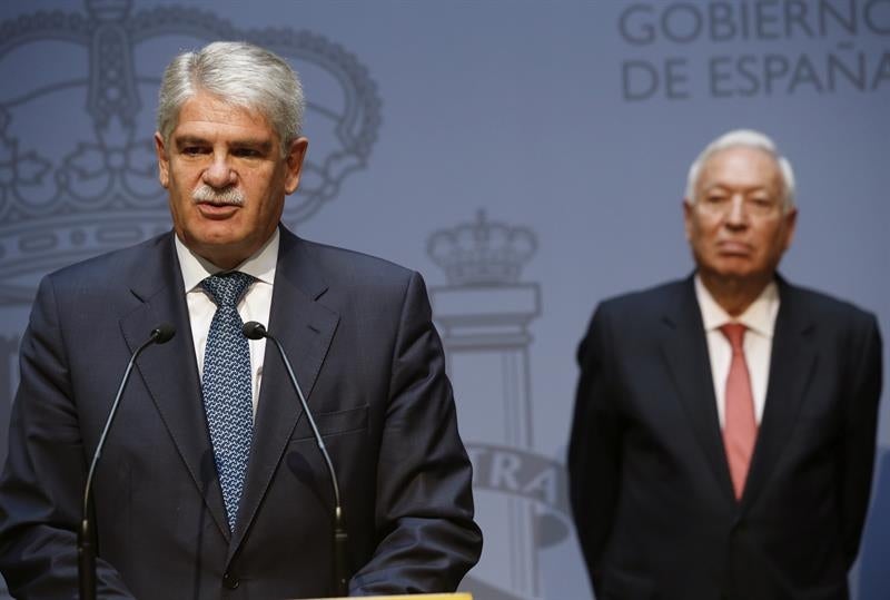 Dastis trabajará para que España esté "de verdad de vuelta" tras un año de pausa por estar en funciones Dastis trabajará para que España esté "de verdad de vuelta" tras un año de pausa por estar en funciones