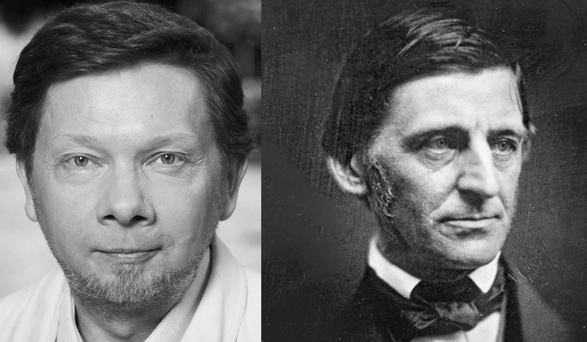 Los inspiradores: Eckhart Tolle y Ralph Waldo Emerson Los inspiradores: Eckhart Tolle y Ralph Waldo Emerson