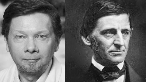 Eckhart Tolle y Ralph Waldo Emerson