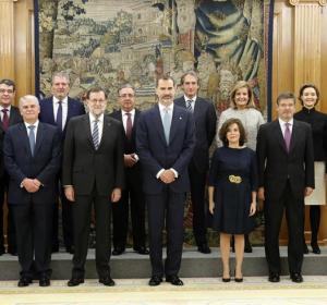 Nuevos ministros con el Rey Nuevos ministros con el Rey