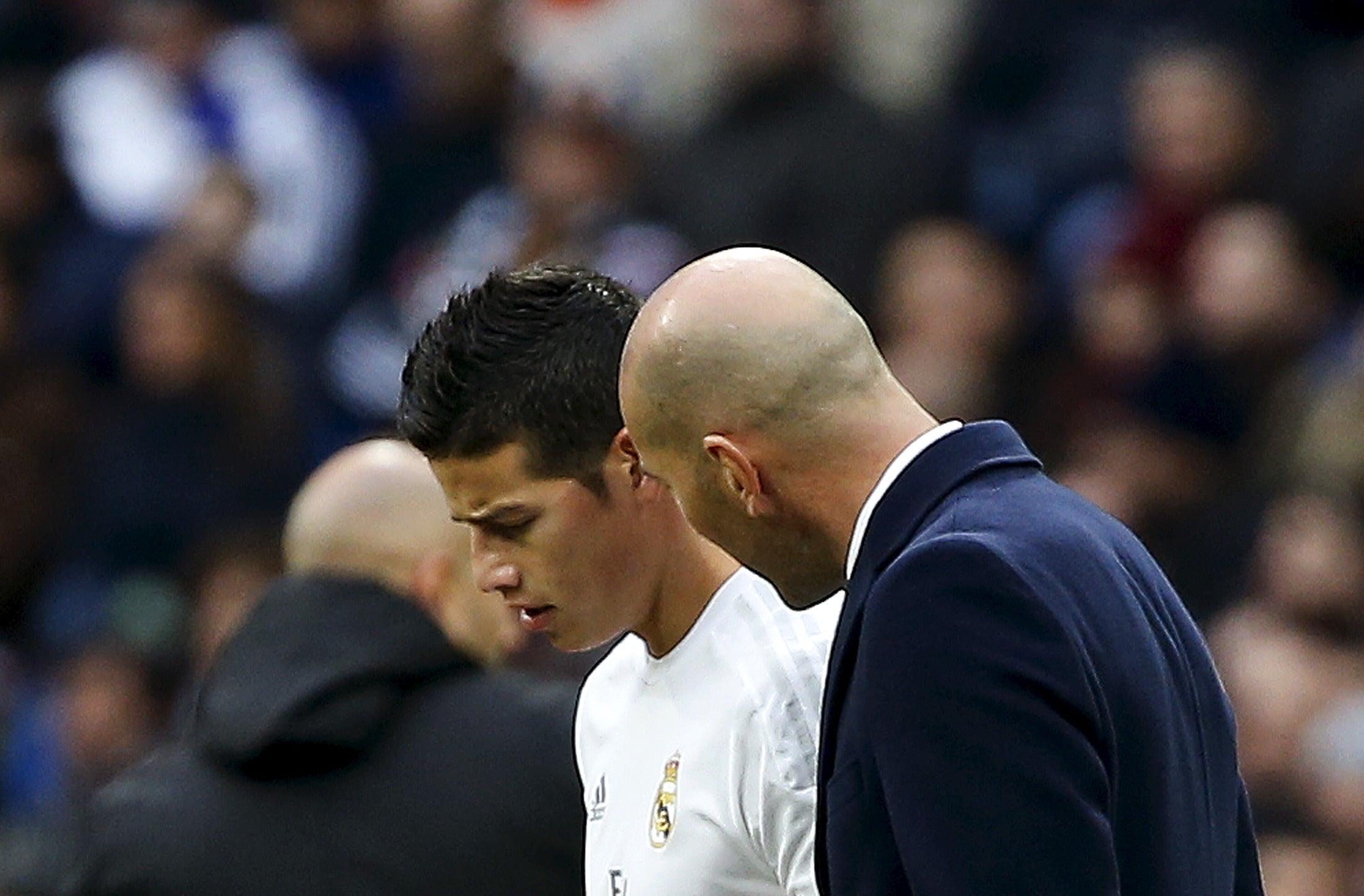 James: "Quiero jugar más, pero aquí hay alguien que manda..." James: "Quiero jugar más, pero aquí hay alguien que manda..."