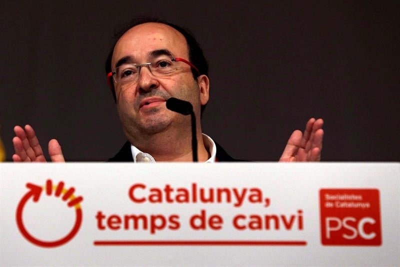 Miquel Iceta: "Podemos tiene rasgos muy populistas, Trump también, pero creo que no son los mismo" Miquel Iceta: "Podemos tiene rasgos muy populistas, Trump también, pero creo que no son los mismo"
