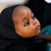 Una bebé en Nigeria