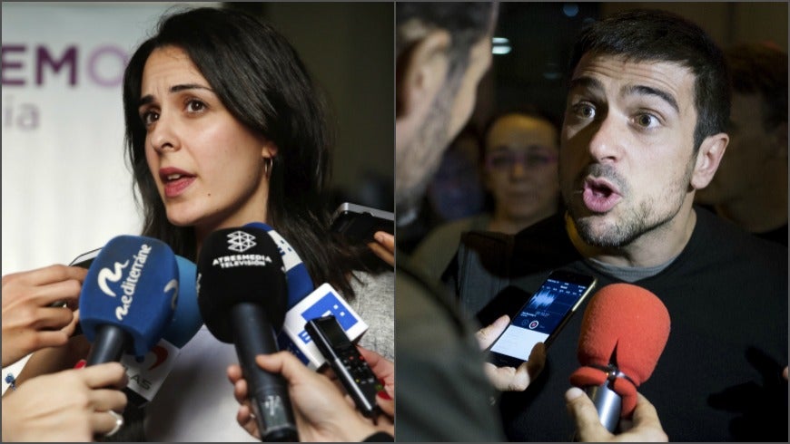 Podemos elige desde este sábado entre Ramón Espinar y Rita Maestre para liderar Madrid Podemos elige desde este sábado entre Ramón Espinar y Rita Maestre para liderar Madrid