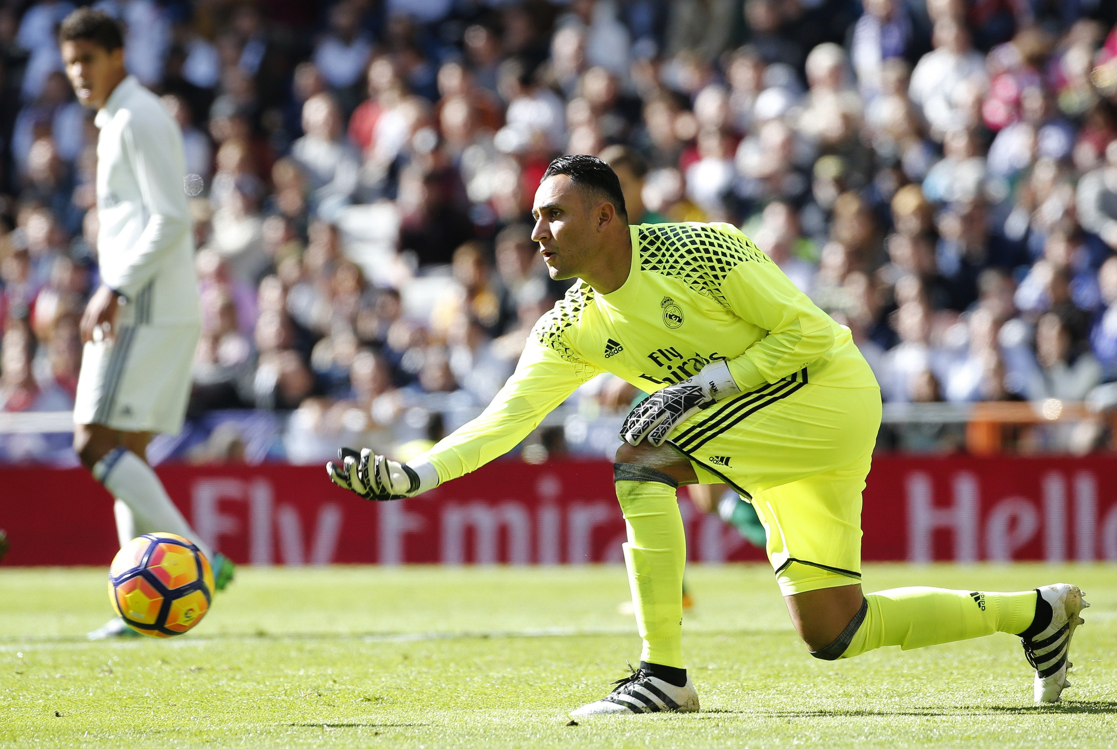 Keylor Navas se queda sin encajar un gol por primera vez en lo que va de temporada Keylor Navas se queda sin encajar un gol por primera vez en lo que va de temporada