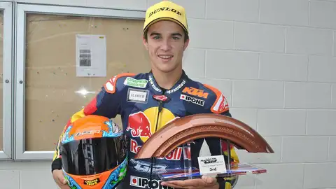 El piloto de Moto3 Marcos Ramírez El piloto de Moto3 Marcos Ramírez