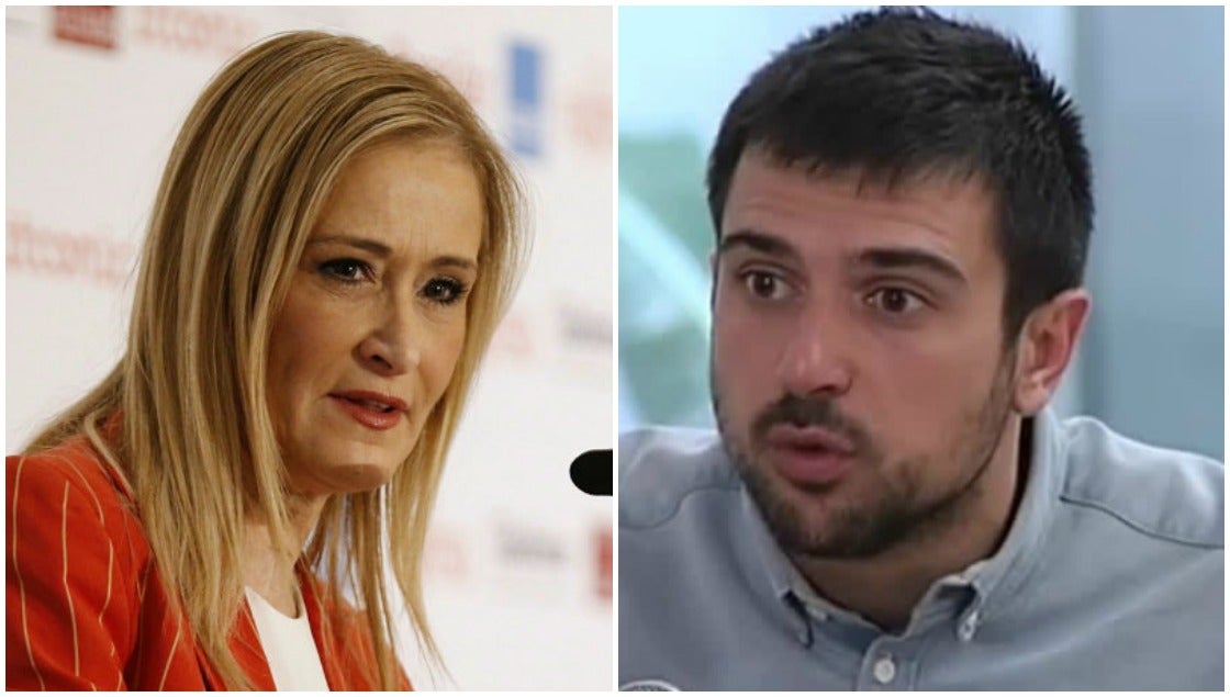 Cifuentes reprocha a Espinar que utilice su imagen en Twitter Cifuentes reprocha a Espinar que utilice su imagen en Twitter