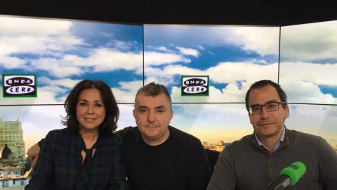 &Aacute;lvaro Sanmart&iacute;n y Manuel Vilas con Isabel Gemio en Te doy mi palabra